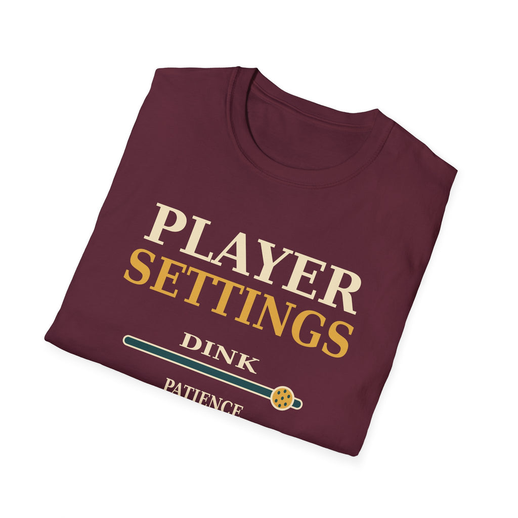 Player Settings Pickleball T-Shirt