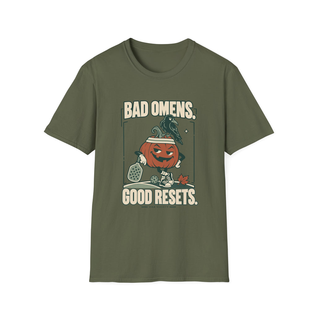 Bad Omens Good Resets Halloween Pickleball T-Shirt