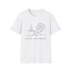 Coffee Dink & Smash - Funny Morning Pickleball Shirt