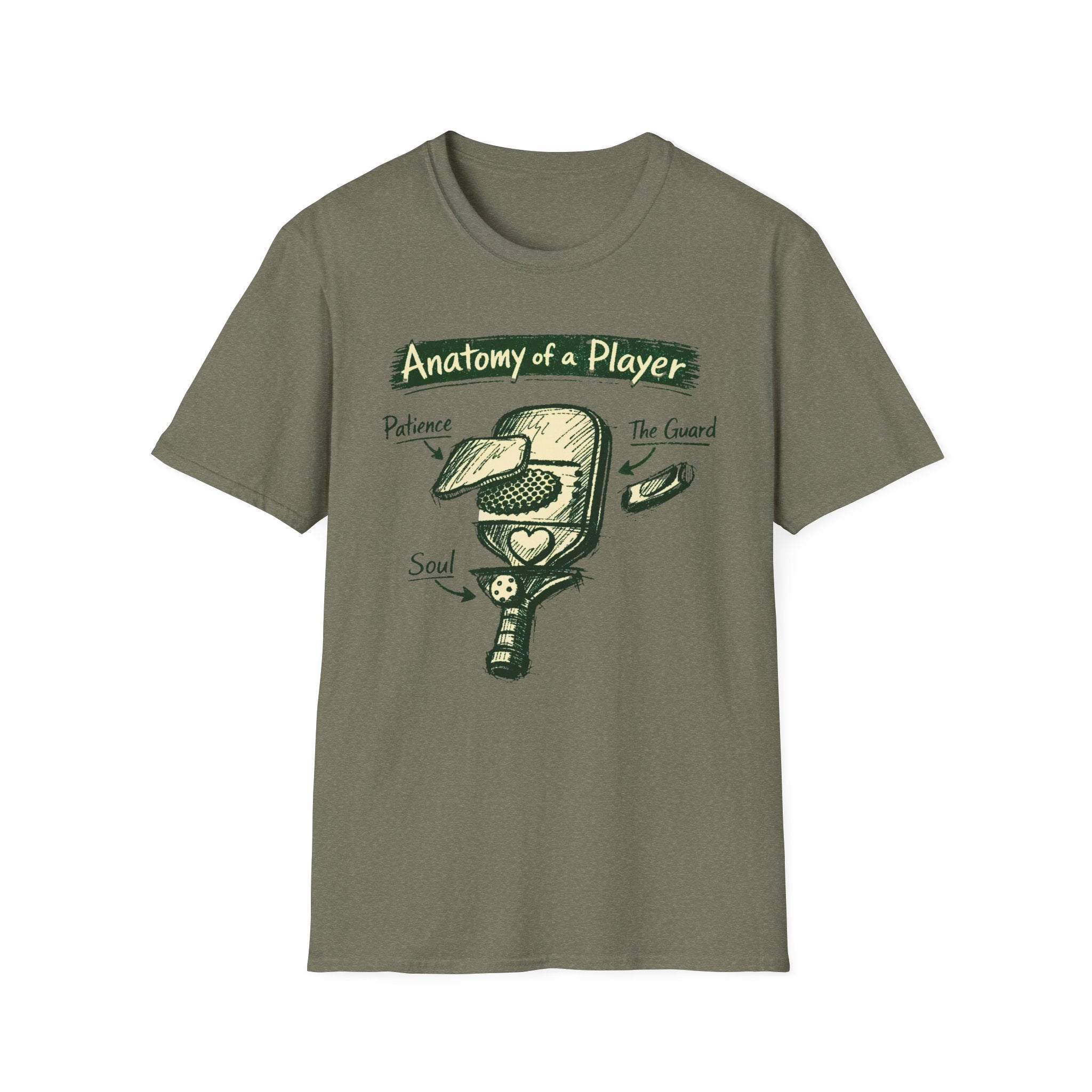 ANTAOMY OF PLYERS  T-SHIRT