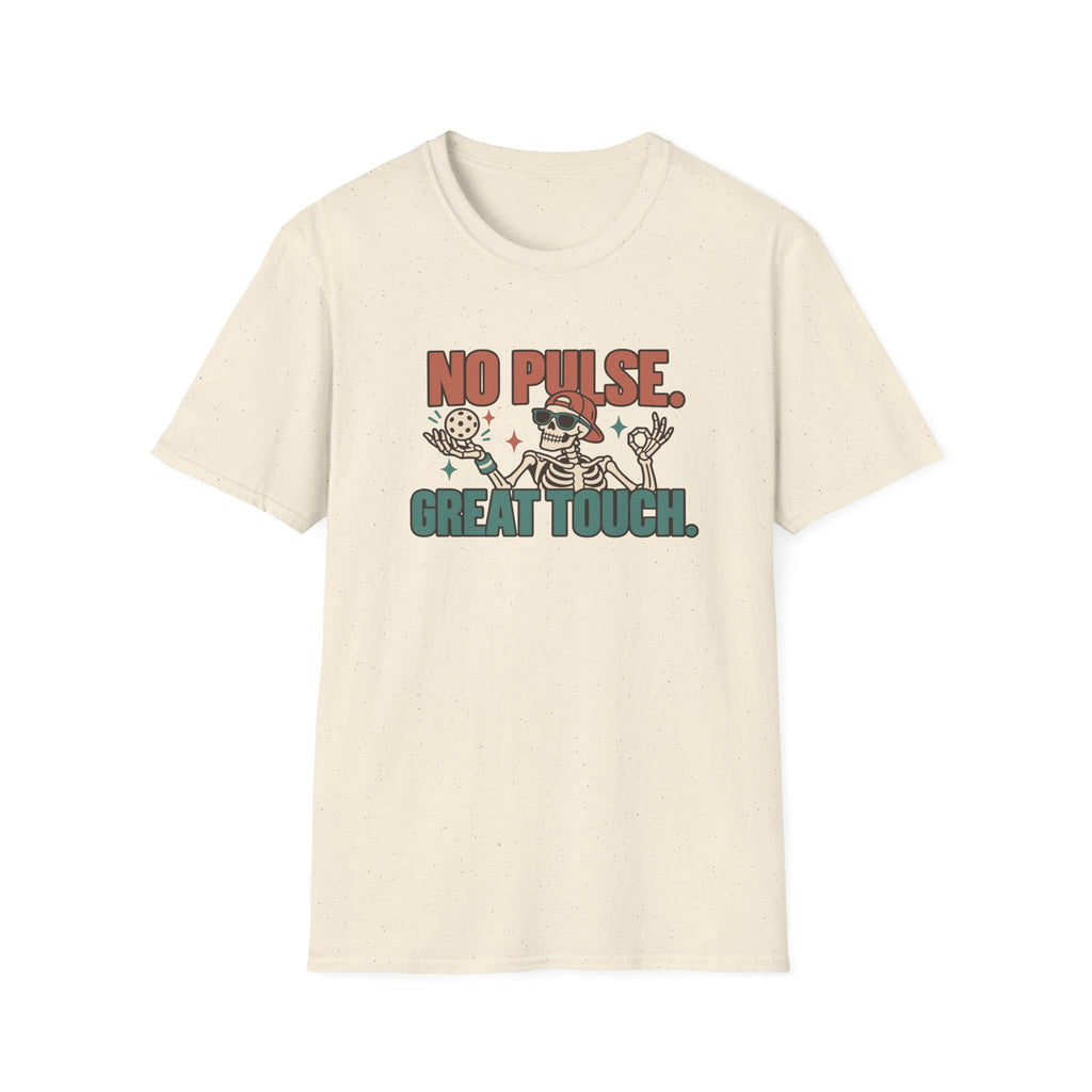 No Pulse Great Touch Halloween Pickleball T-Shirt