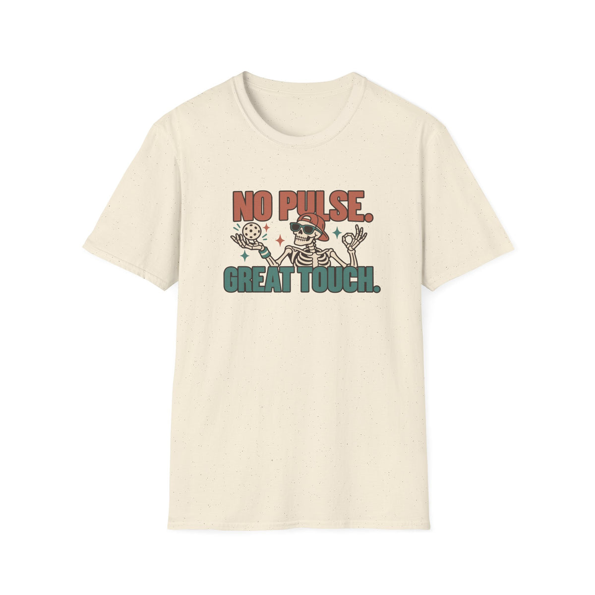No Pulse Great Touch Halloween Pickleball T-Shirt