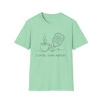 Coffee Dink & Smash - Funny Morning Pickleball Shirt