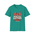 Social Battery Full T-Shirt