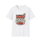 Social Battery Full T-Shirt