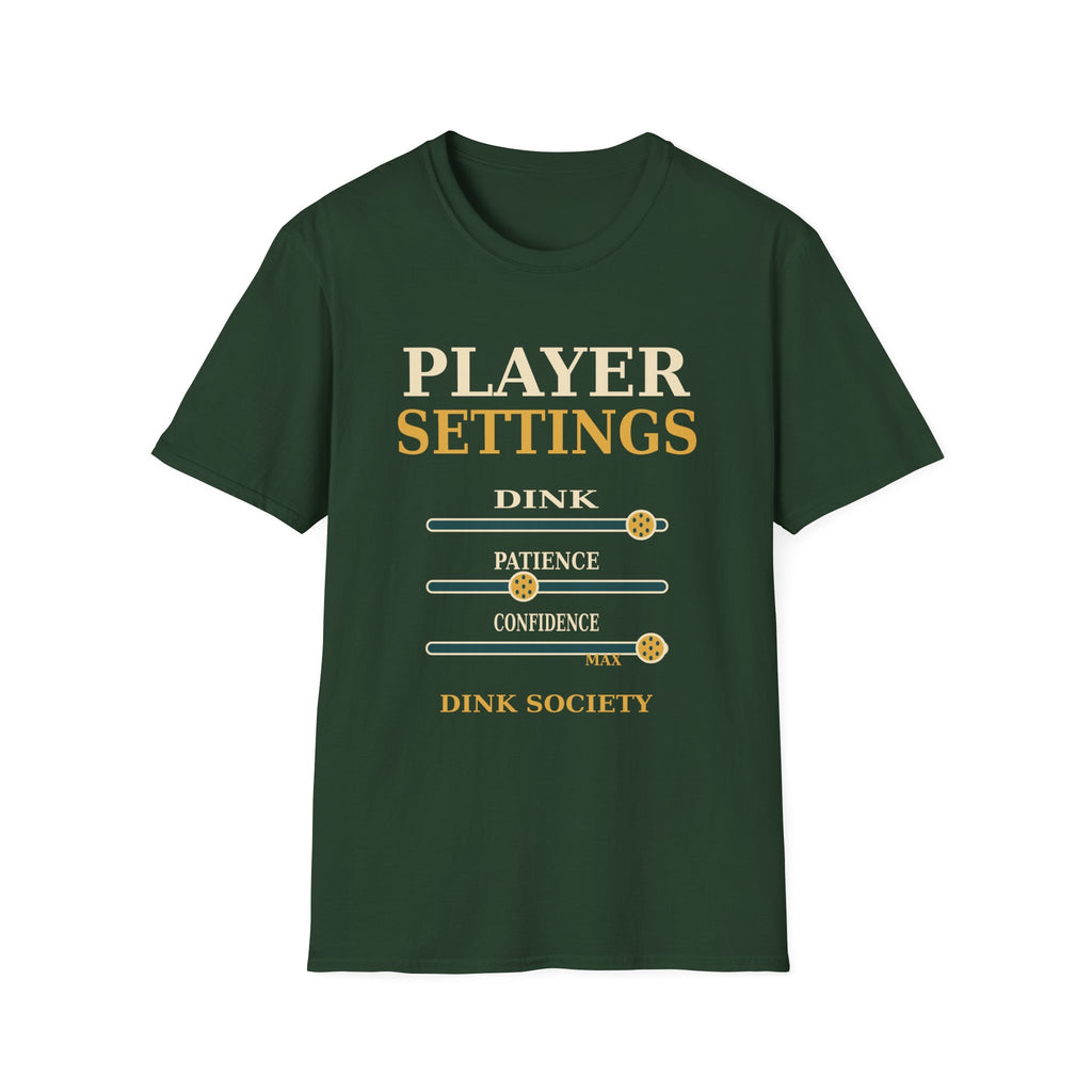 Player Settings Pickleball T-Shirt