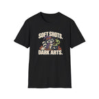 Soft Shots Dark Arts Halloween Pickleball T-Shirt