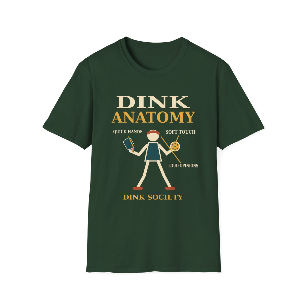 Dink Anatomy Pickleball T-Shirt