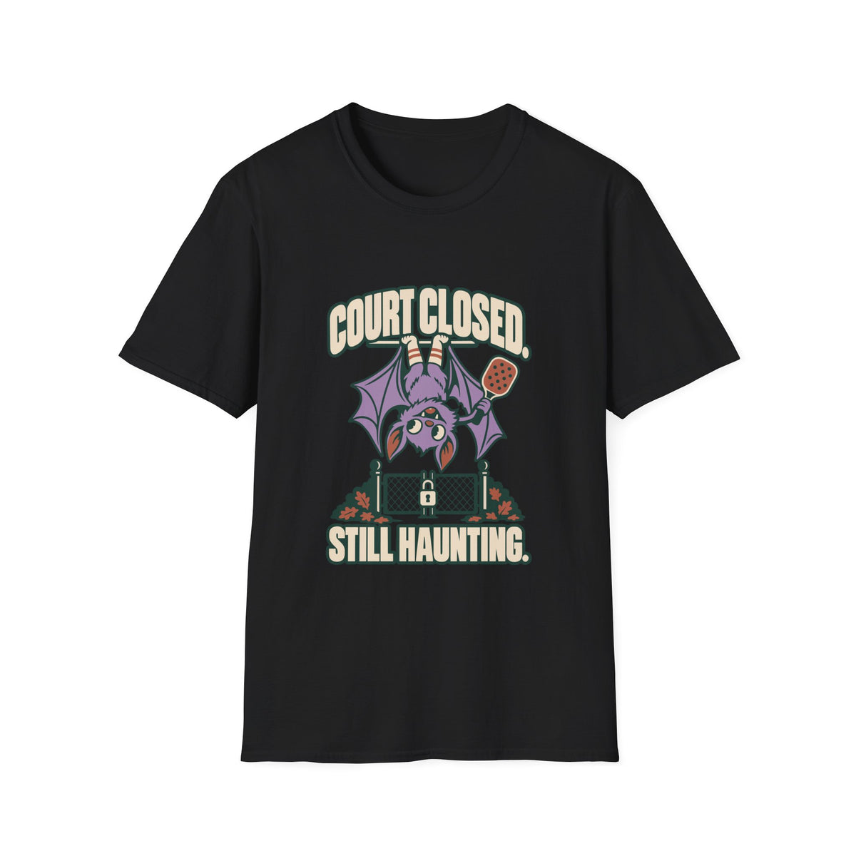 Court Closed Still Haunting Halloween Pickleball T-Shirt