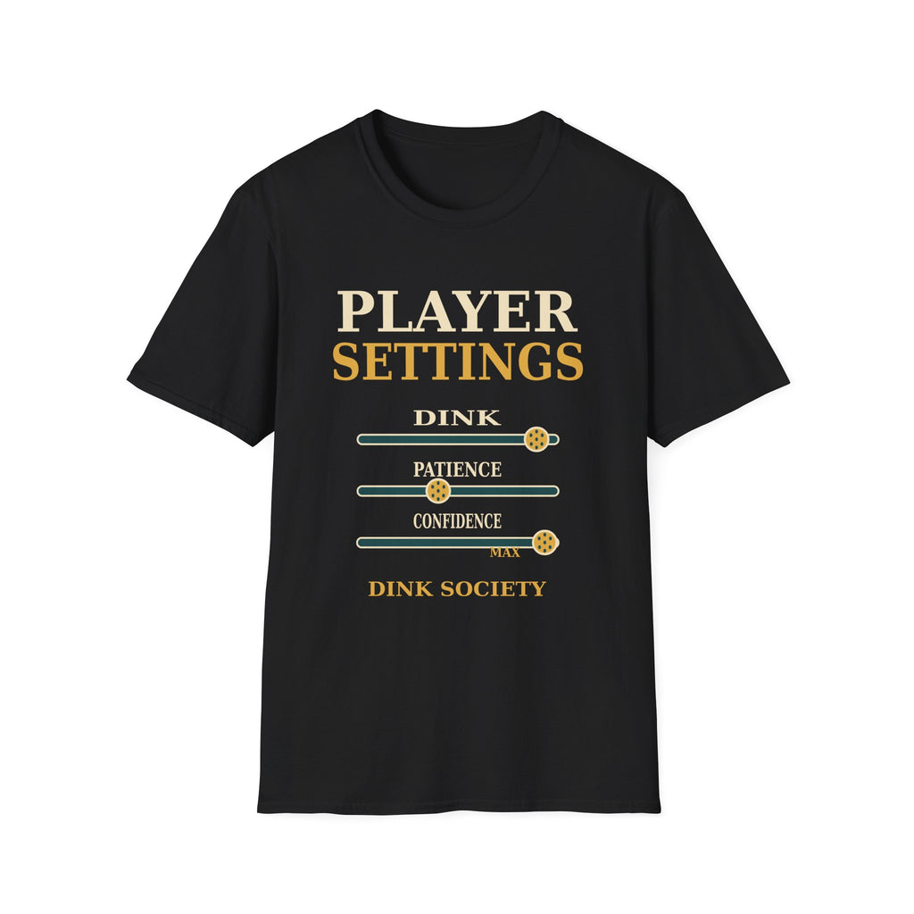 Player Settings Pickleball T-Shirt