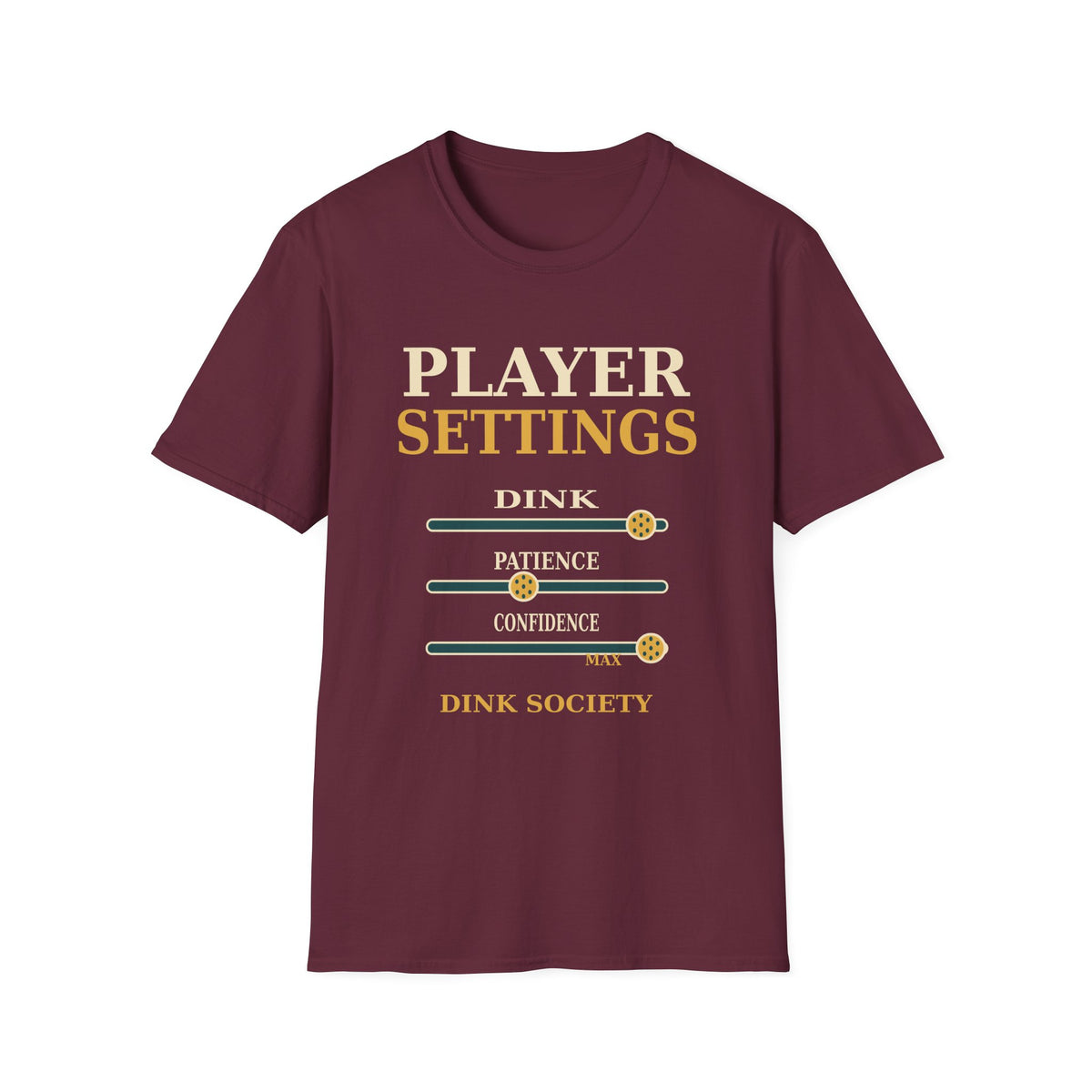 Player Settings Pickleball T-Shirt