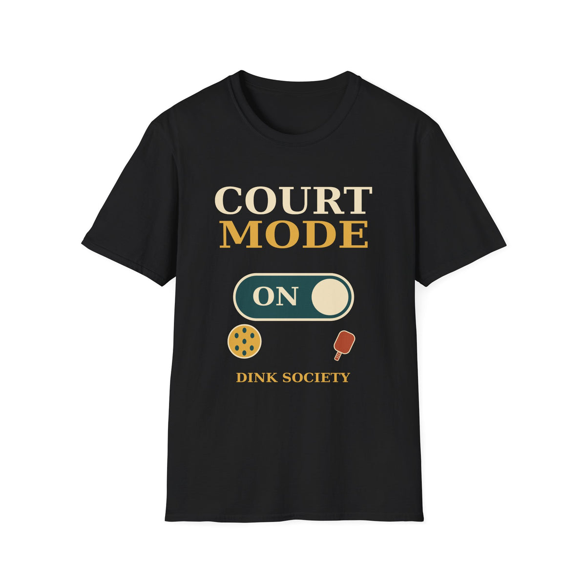 Court Mode Pickleball T-Shirt