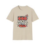 Social Battery Full T-Shirt