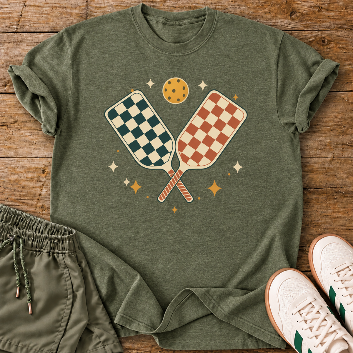 Checkered Rally T-Shirt