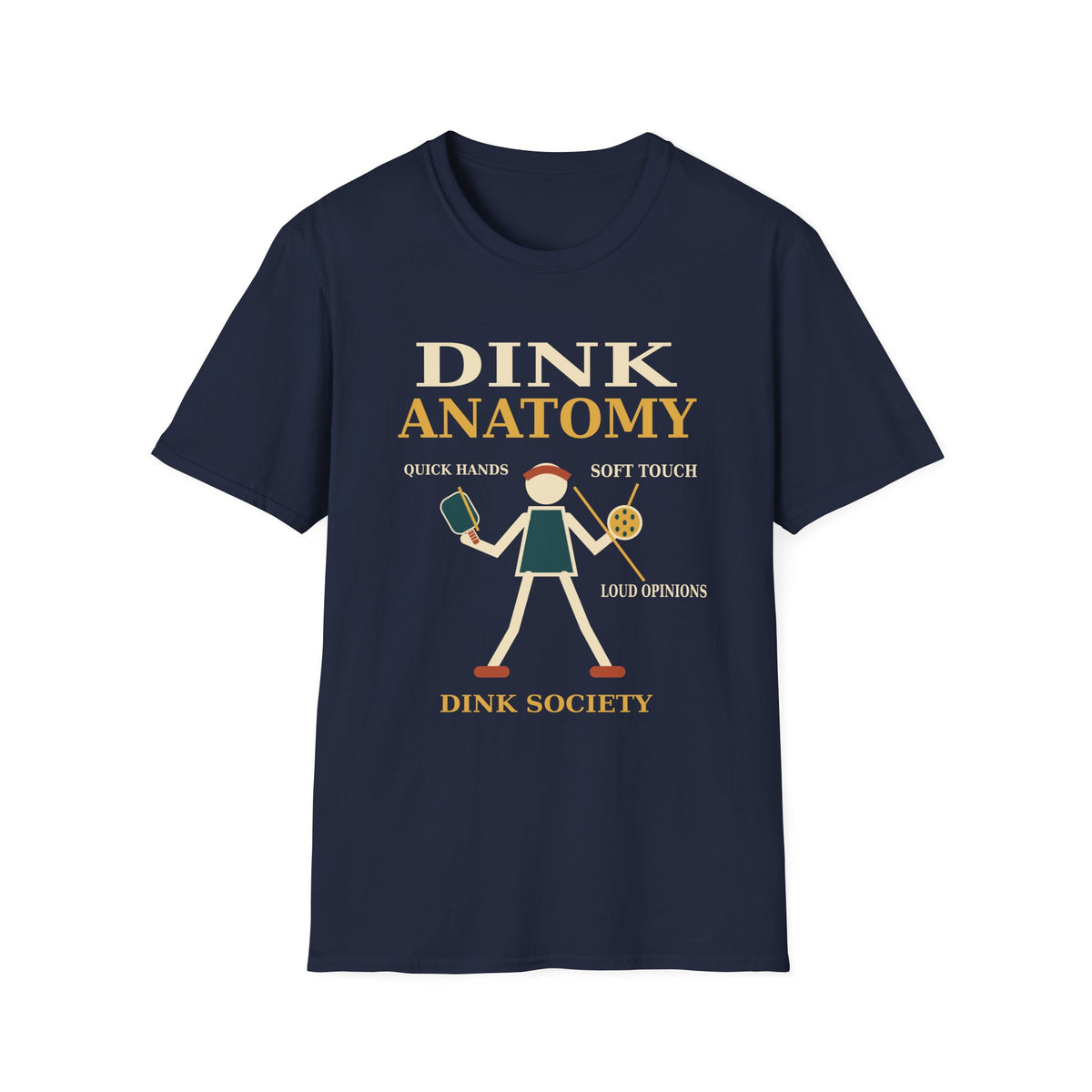Dink Anatomy Pickleball T-Shirt