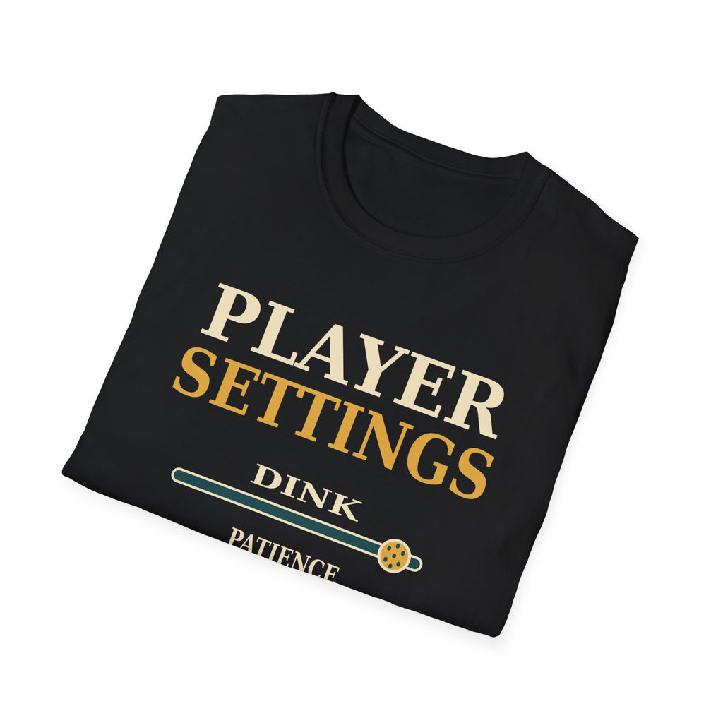 Player Settings Pickleball T-Shirt