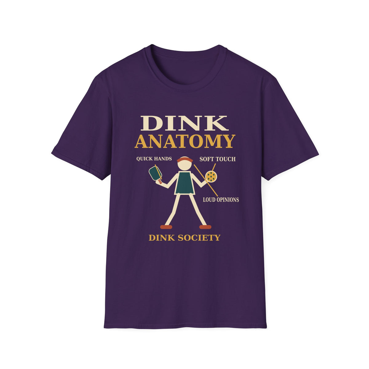 Dink Anatomy Pickleball T-Shirt