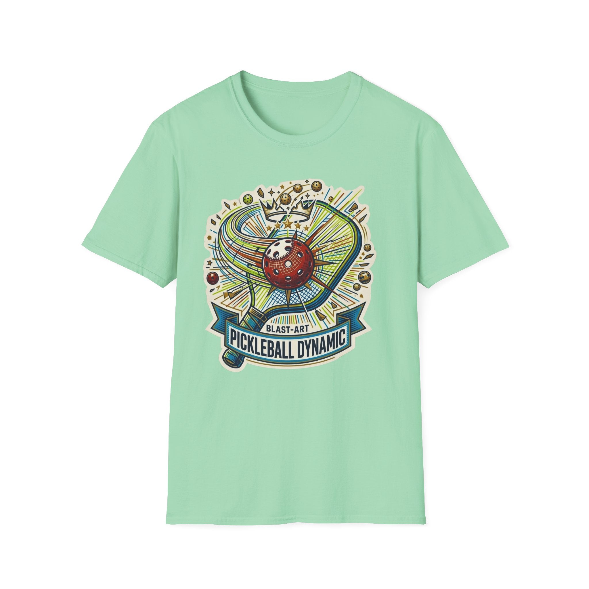 Dynamic Art Pickleball T-Shirt