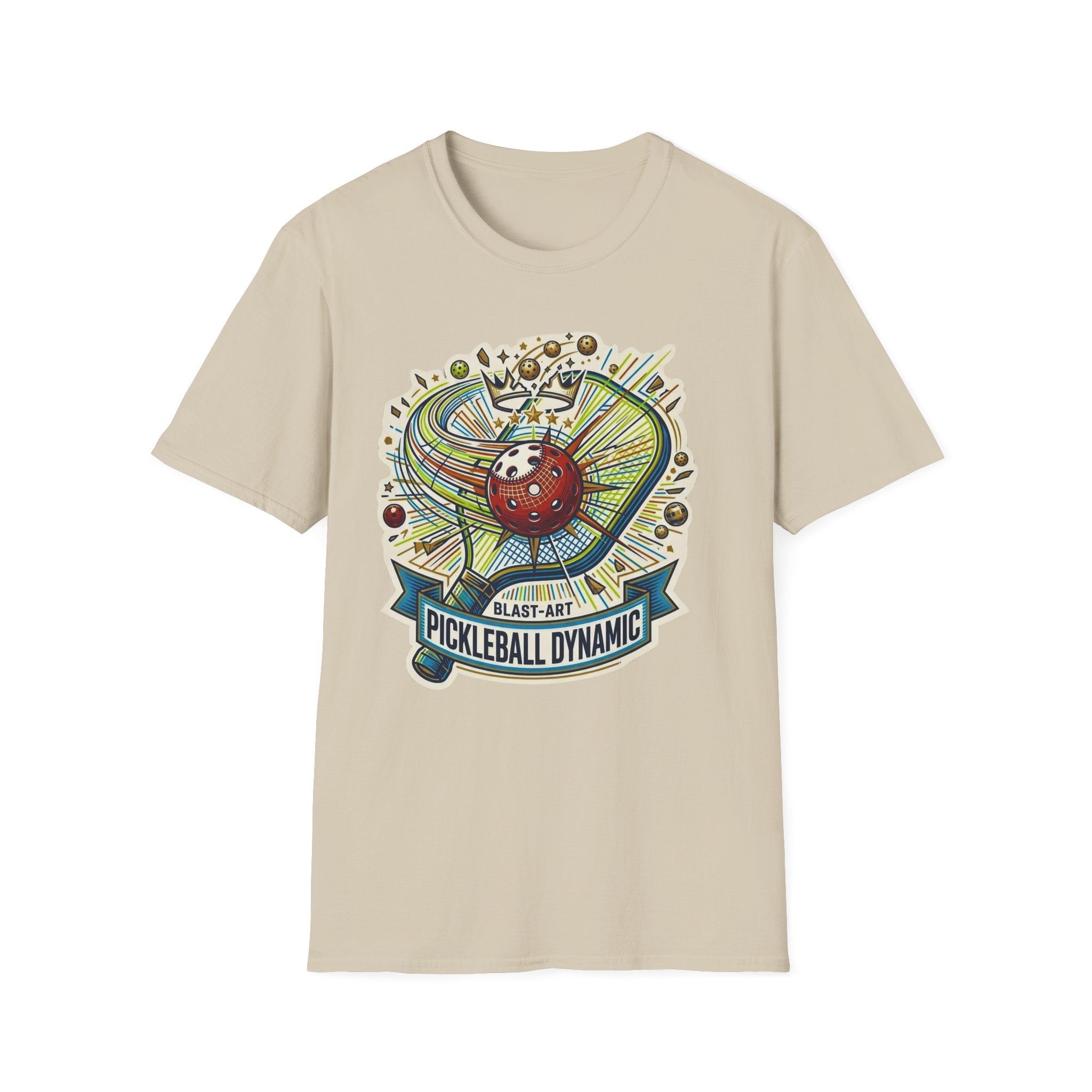 Dynamic Art Pickleball T-Shirt