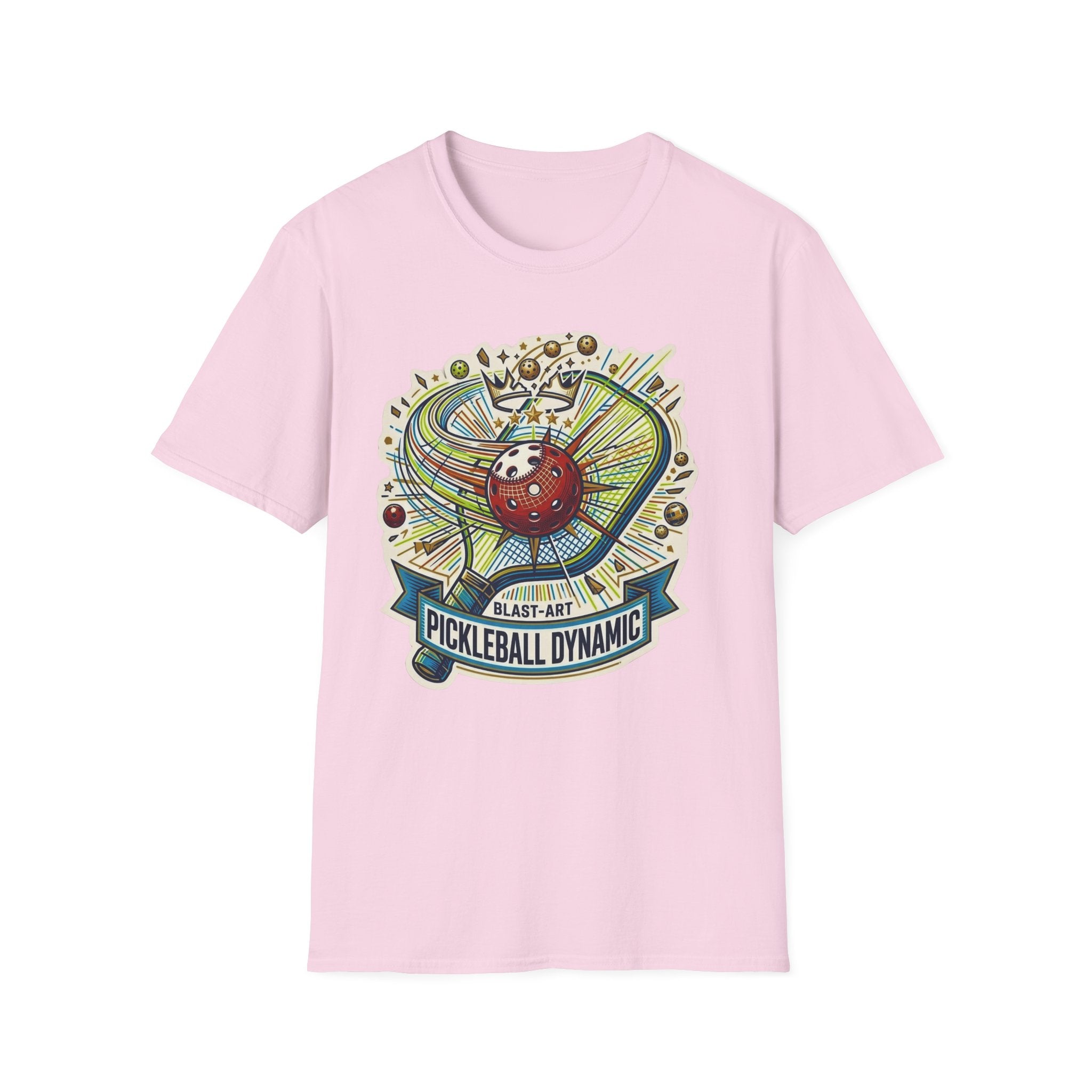 Dynamic Art Pickleball T-Shirt