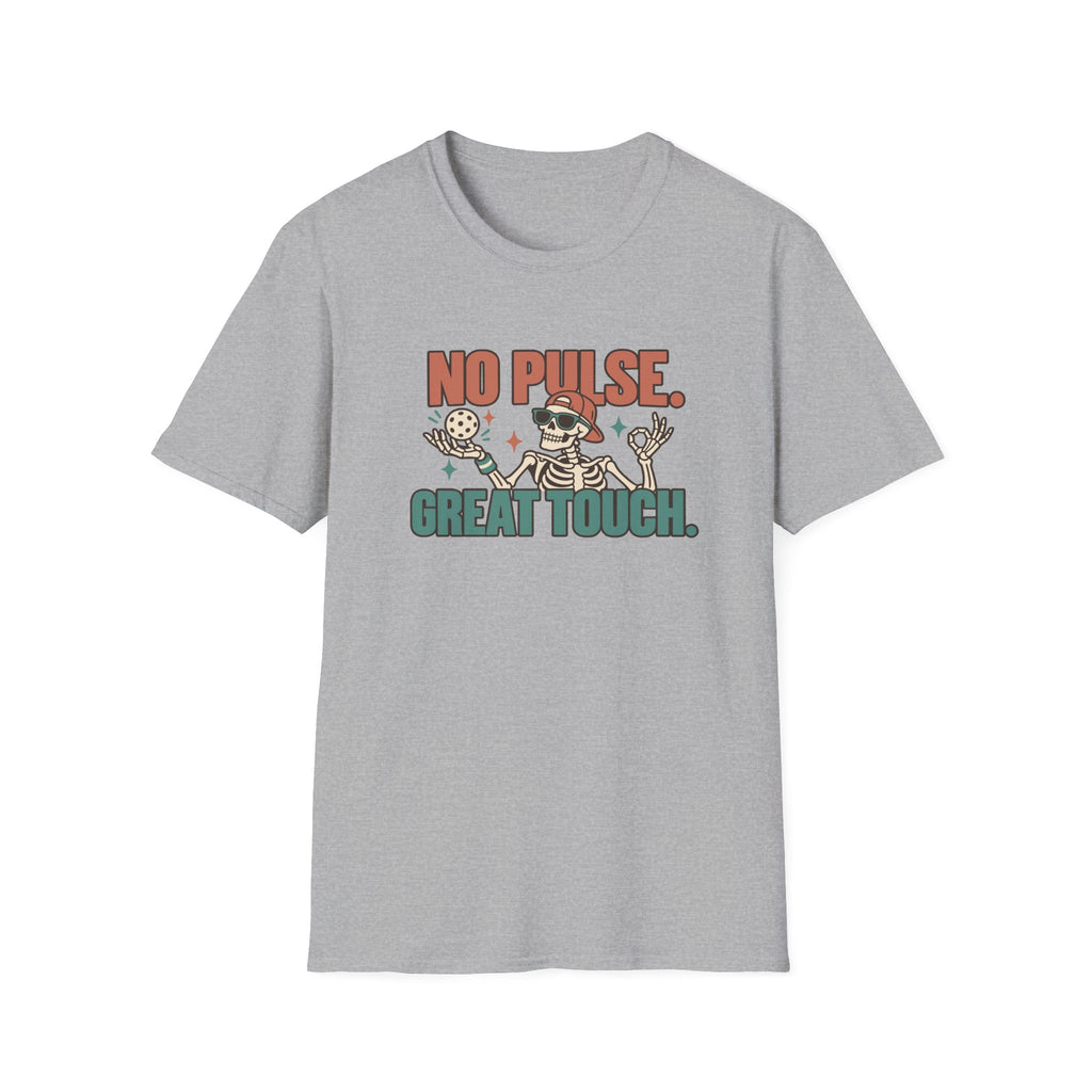 No Pulse Great Touch Halloween Pickleball T-Shirt