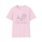Coffee Dink & Smash - Funny Morning Pickleball Shirt