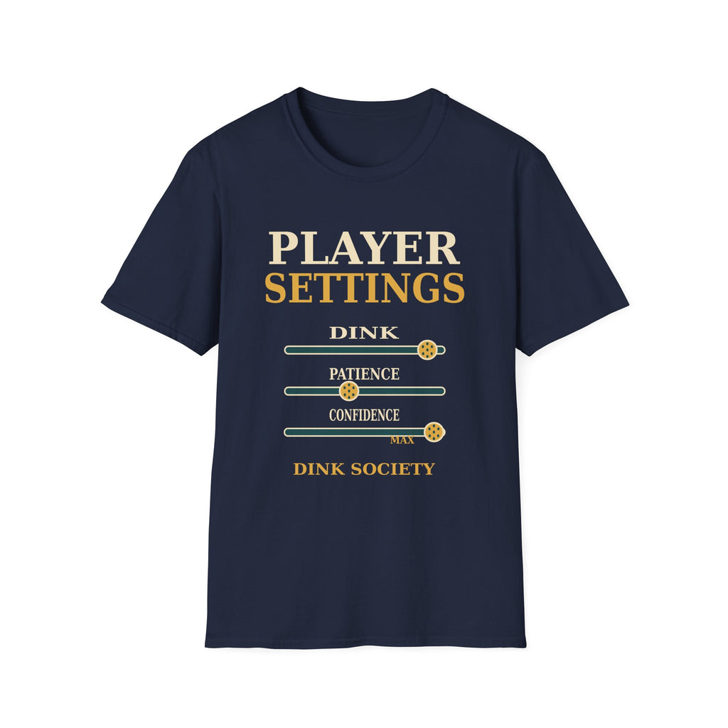 Player Settings Pickleball T-Shirt