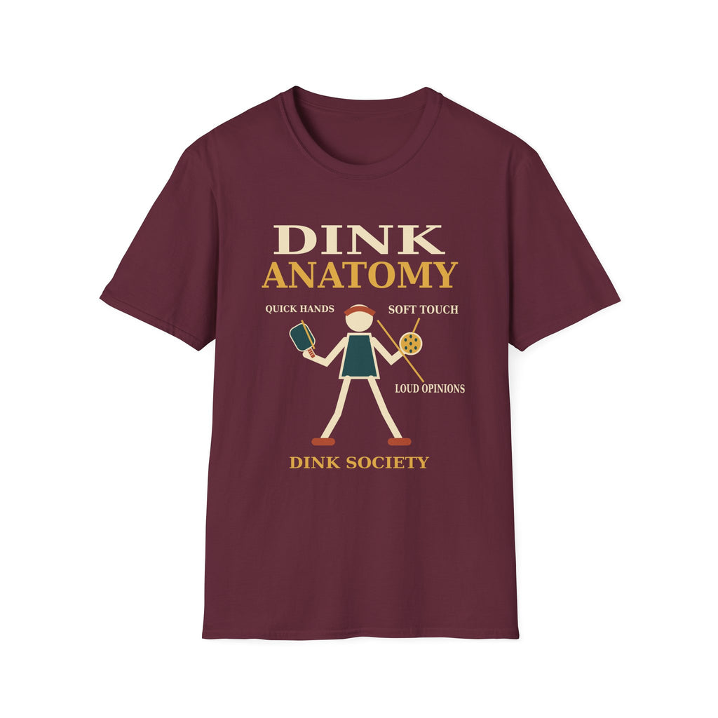 Dink Anatomy Pickleball T-Shirt