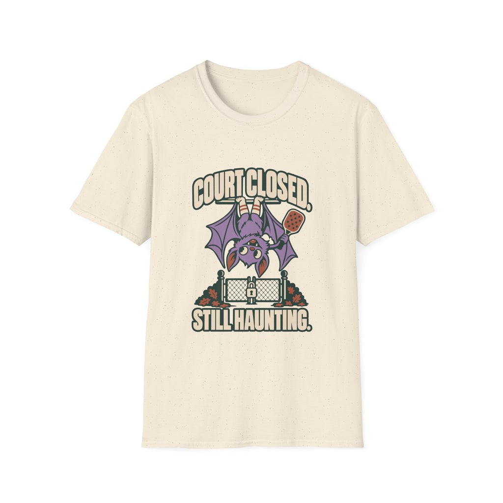 Court Closed Still Haunting Halloween Pickleball T-Shirt