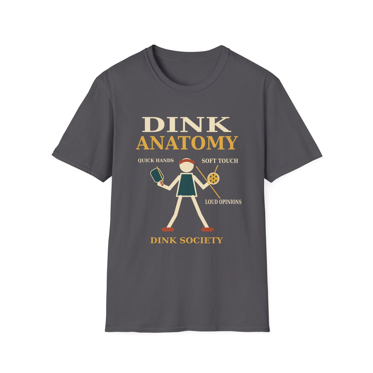 Dink Anatomy Pickleball T-Shirt