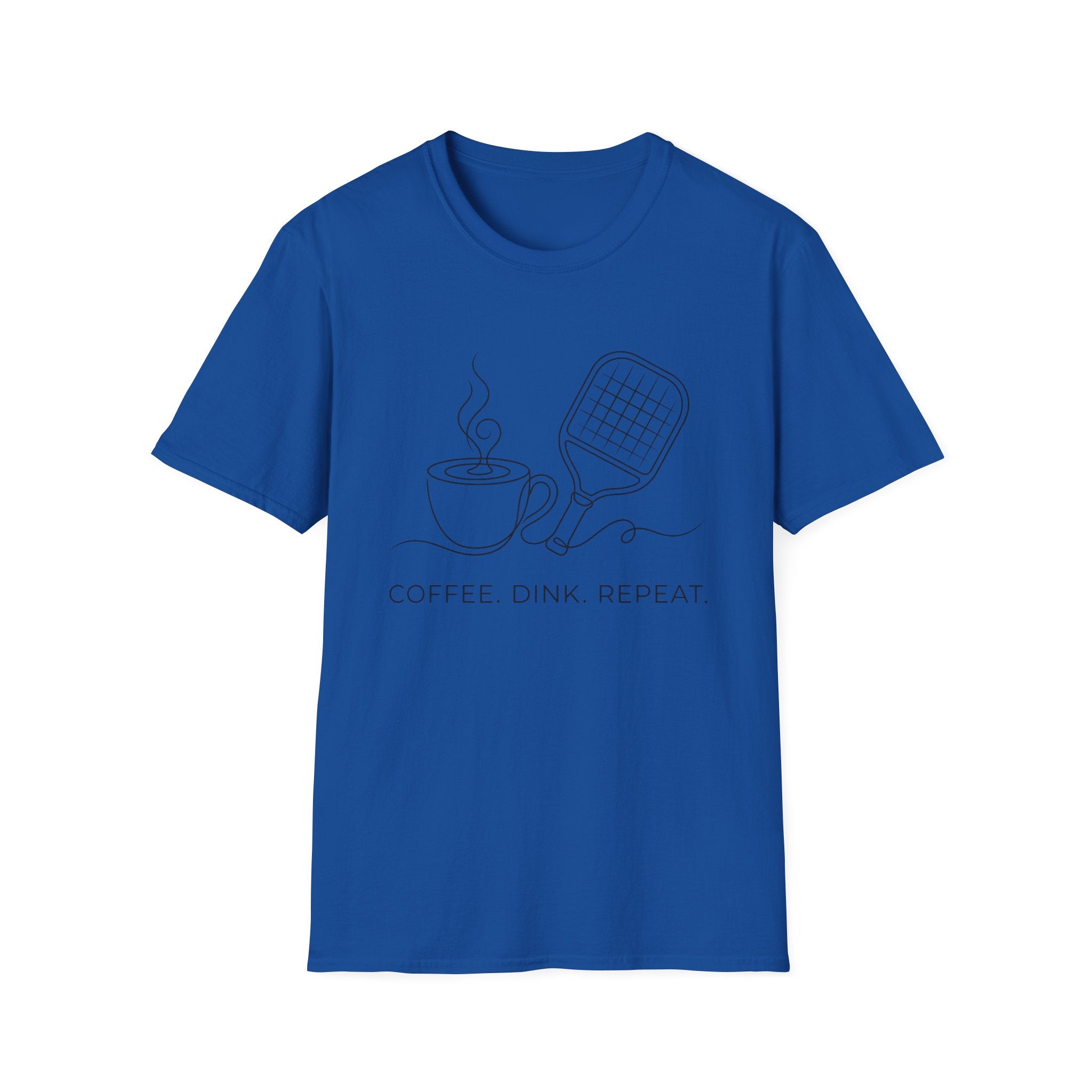 Coffee Dink & Smash - Funny Morning Pickleball Shirt
