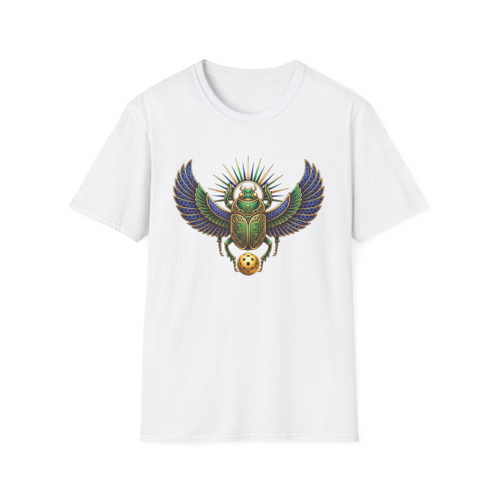 Scarab Smash - Unique Graphic Pickleball Tee Shirt