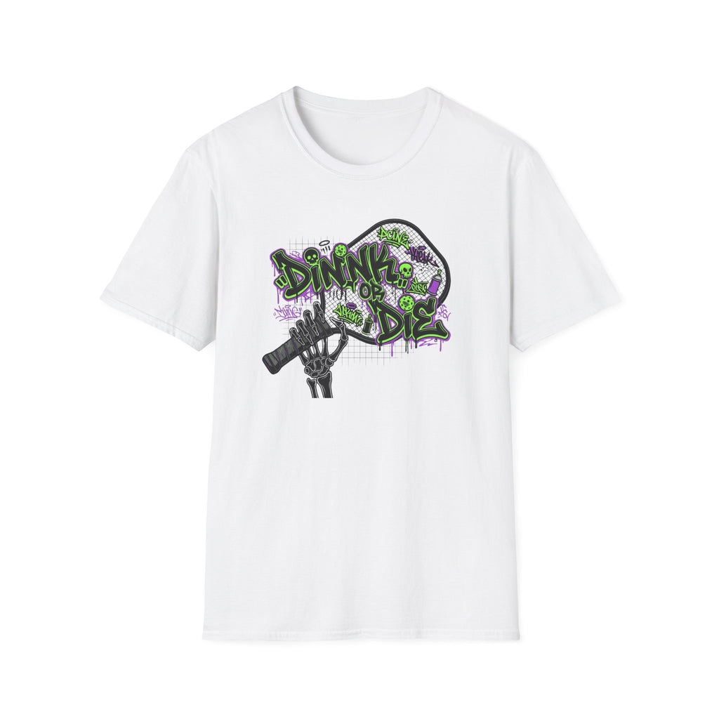 Smash Dink Or Die Pickleball T-Shirt for Men and Women Funny Court Shirt