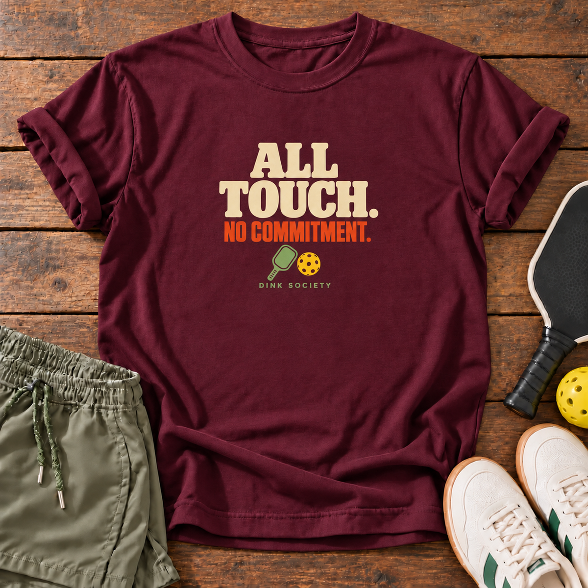 All Touch Maroon WOOD
