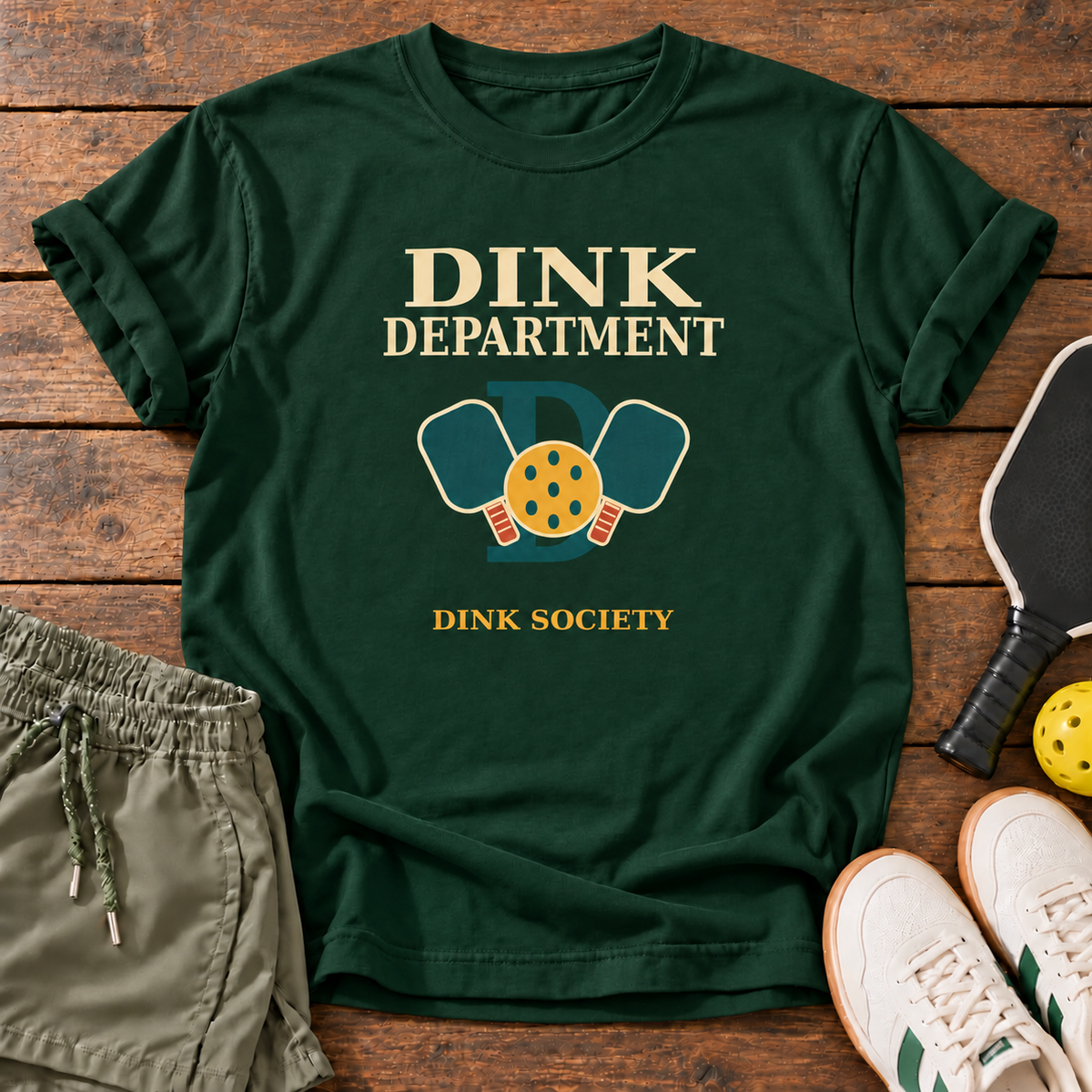 Dink Department Forest Green WOOD