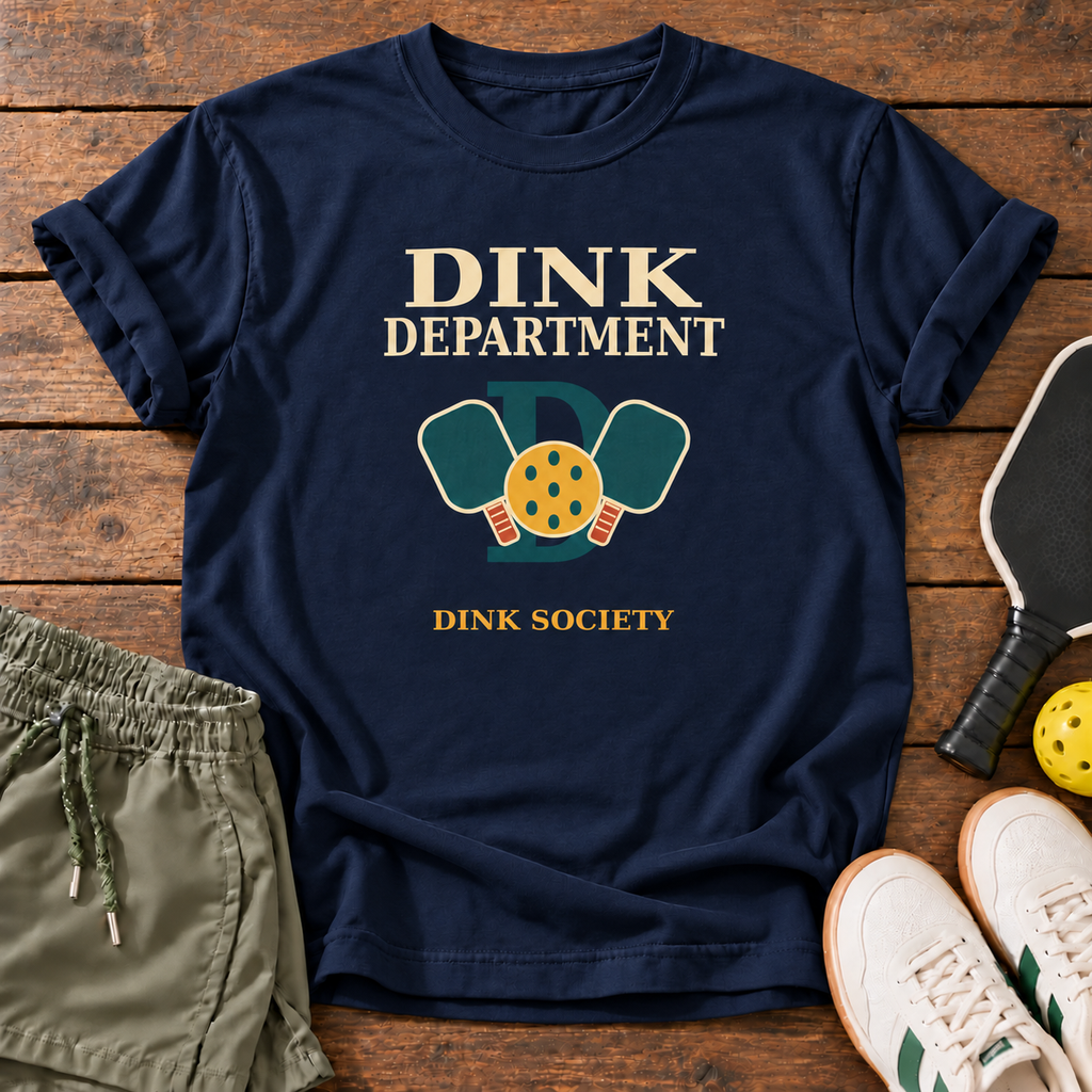 Dink Department Navy WOOD