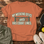 Weekend Office — Heather Orange — corrected right master
