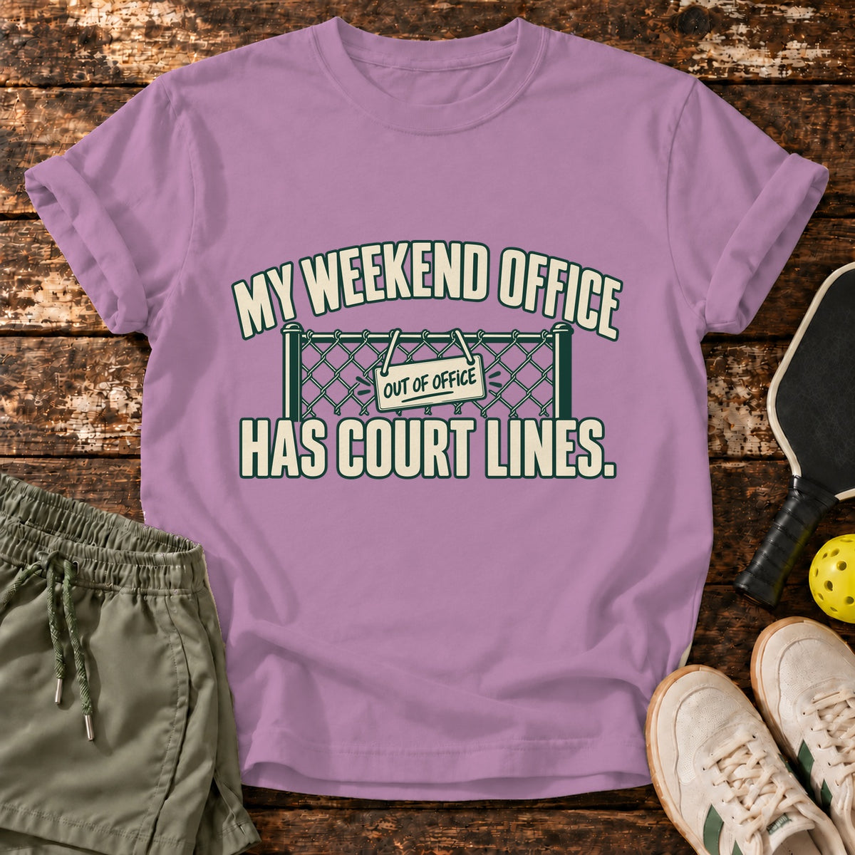 Weekend Office — Heather Radiant Orchid — corrected right master